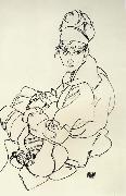 Egon Schiele, Seated Woman